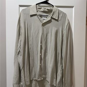 Sandro Black and White Checkered Men's Shirt